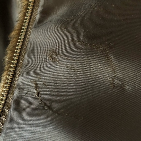 Talbots Petites vintage faux fur vest size 6p - Picture 7 of 8